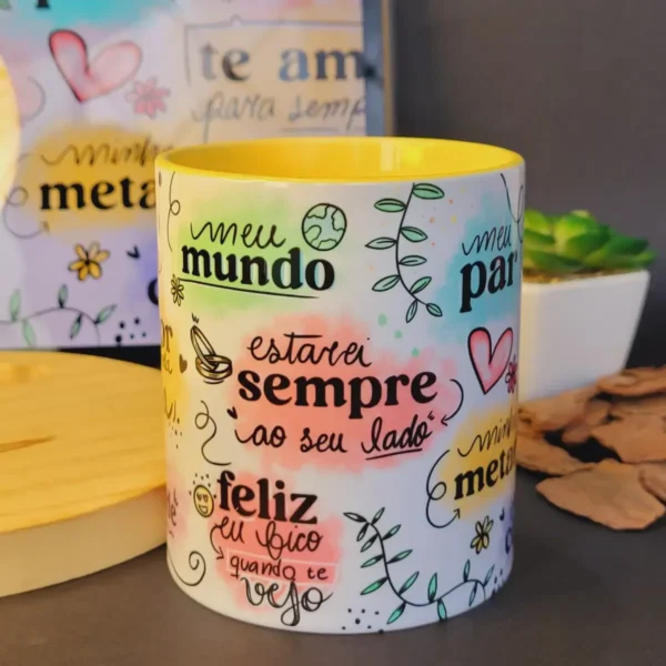 Estampa Frases de Amor para Caneca - JPG - Imagem 3