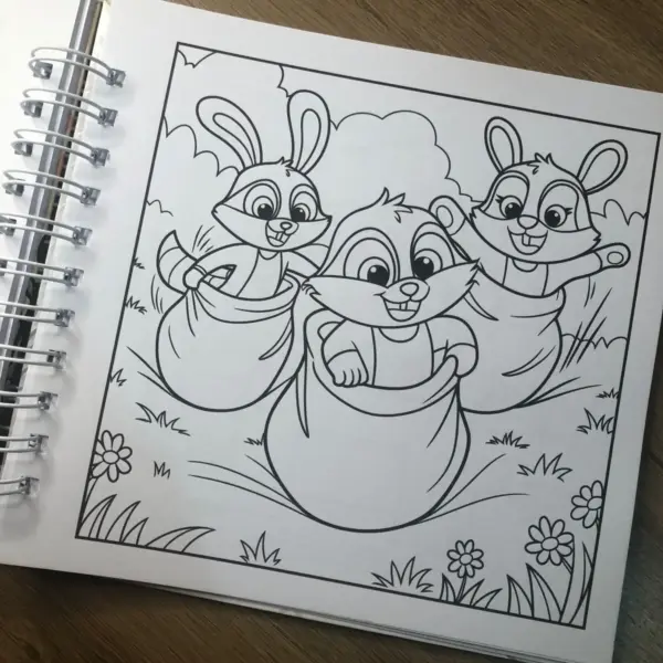 Pacote PDF: Livros de Colorir para Páscoa e Terapia - Imagem 6