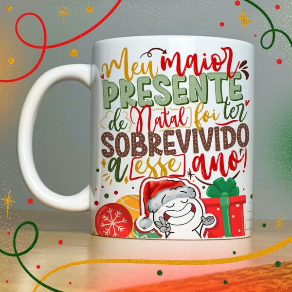 40 Artes Caneca Natalinas Elementos Ilustracoes E Frases 9