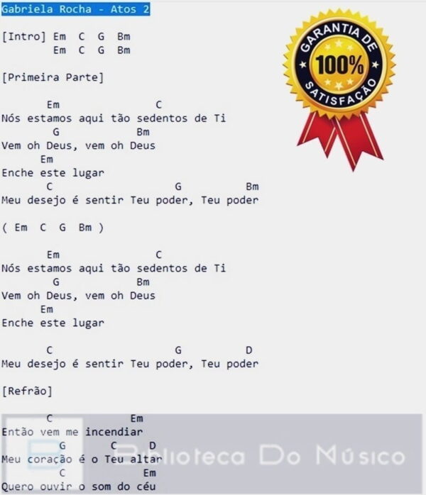 4.400 Cifras Gospel Para Violão E Guitarra + Brinde Envio Já