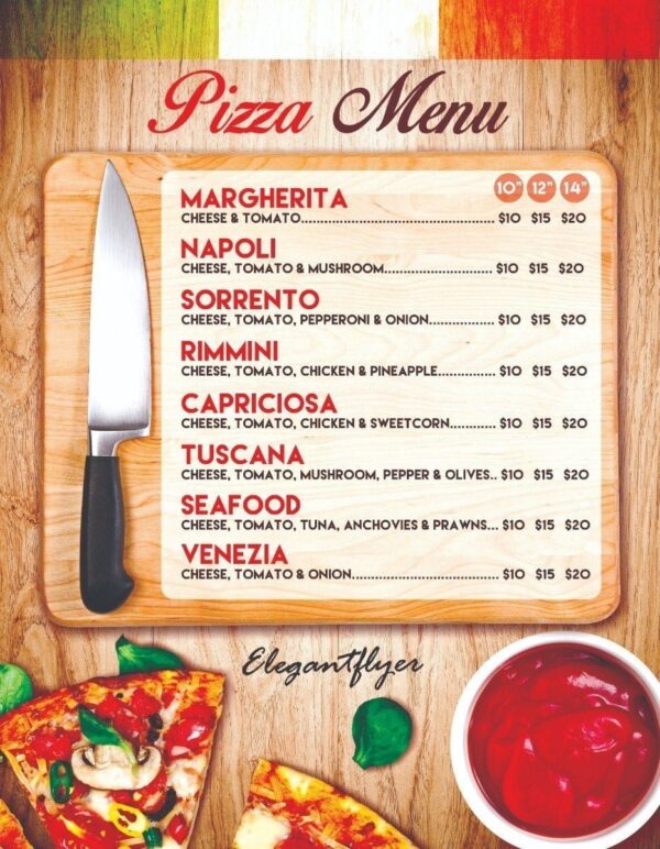 500 Artes Cardápios Menus Editávieis Psd Photoshop + Brinde