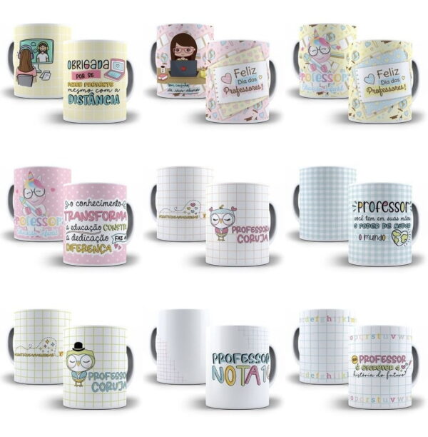 54 Artes Caneca Dia Dos Professores Sublimação Arquivos Jpg