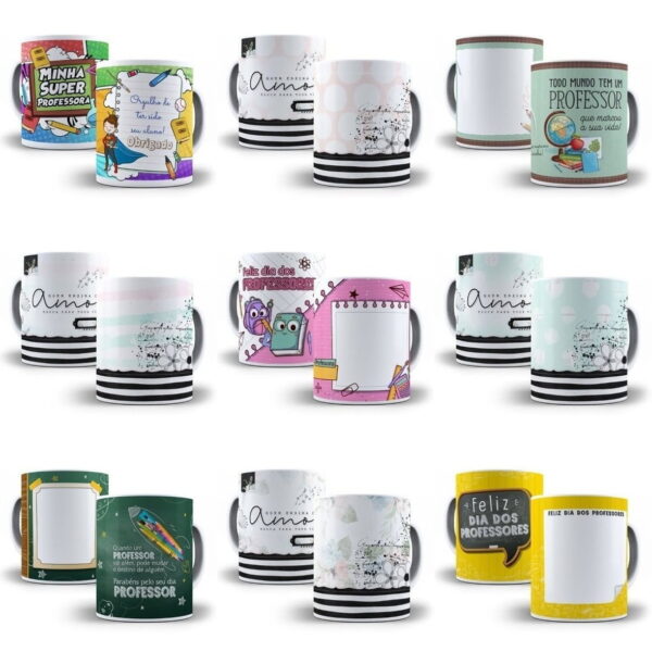 54 Artes Caneca Dia Dos Professores Sublimação Arquivos Jpg