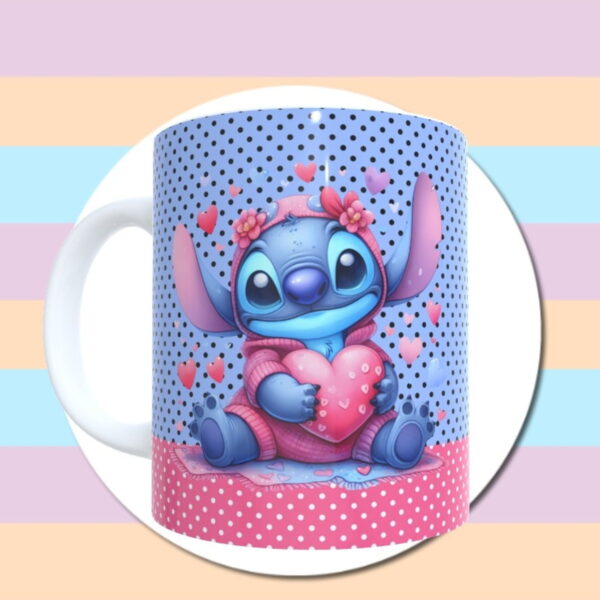 6 Artes Canecas Stitch Jpg - Imagem 5