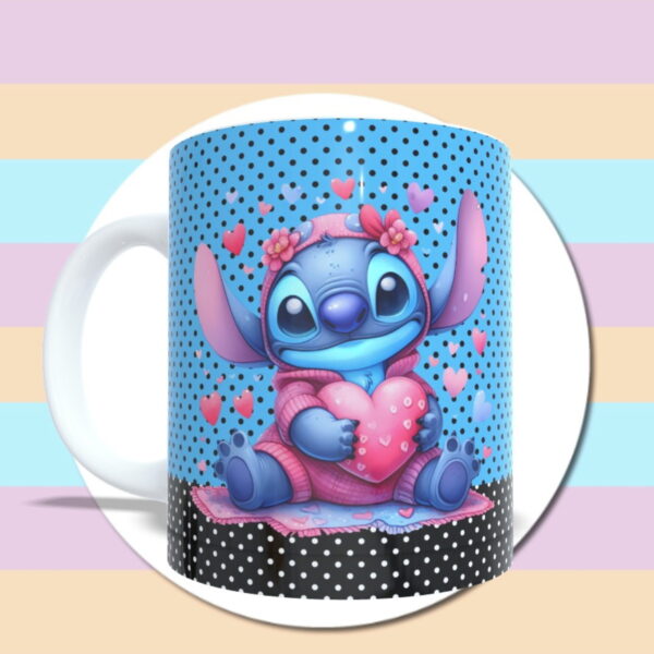 6 Artes Canecas Stitch Jpg - Imagem 4