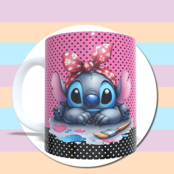 6 Artes Canecas Stitch Jpg - Imagem 3