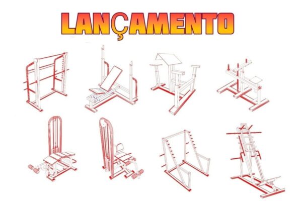 95 Projetos Fabricação Equipamentos Máquinas Academia