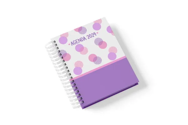 Agenda 2024 Datada com e sem Horário - Arquivo Digital