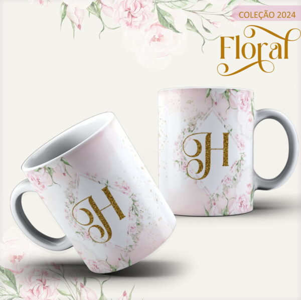 Agenda 2024 Floral Rosa Clean - Arquivo Digital - Imagem 4