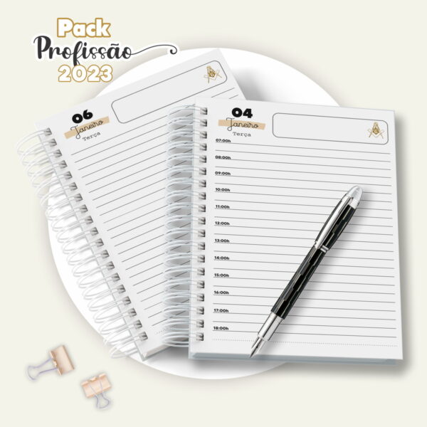 Agenda Arquiteto Masculina - Arquivo Digital