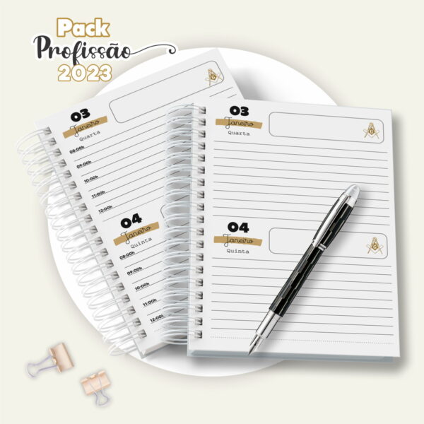 Agenda Arquiteto Masculina - Arquivo Digital