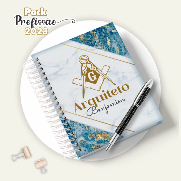 Agenda Arquiteto Masculina - Arquivo Digital - Imagem 2