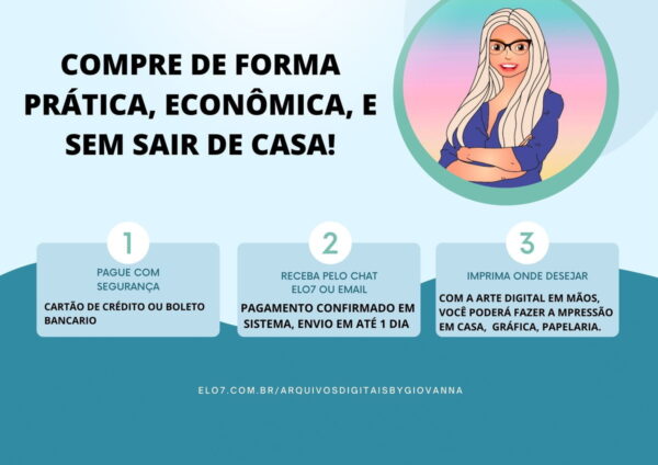 Agenda Baby Menina e Menino - Arquivo Digital - Imagem 4
