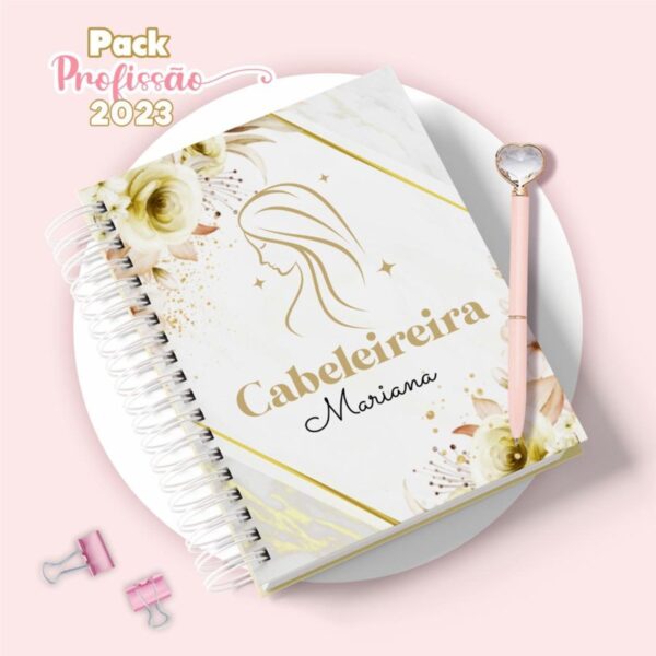 Agenda Cabeleireira Feminina - Arquivo Digital - Imagem 2