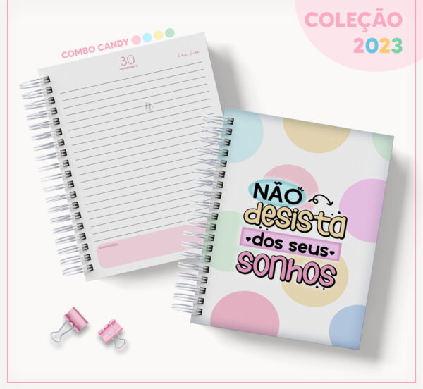agenda candy nao desista datada 2023 arquivo digital agenda datada 2023
