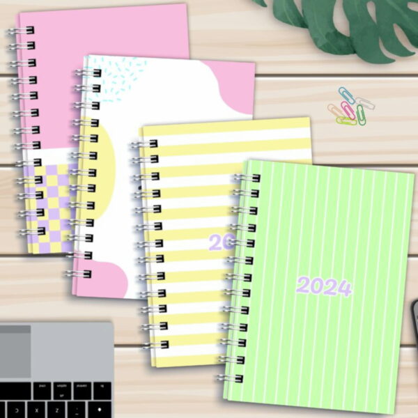 Agenda Coloridas 2024 - Arquivo Digital