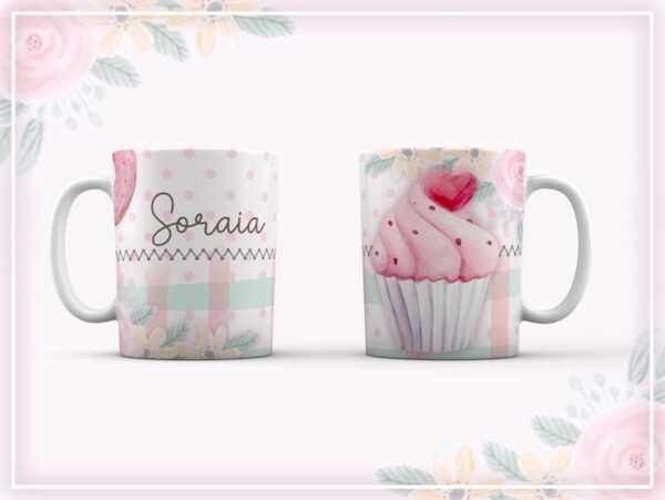 Agenda Confeiteira + Arte para caneca - Arquivo Digital - Imagem 3