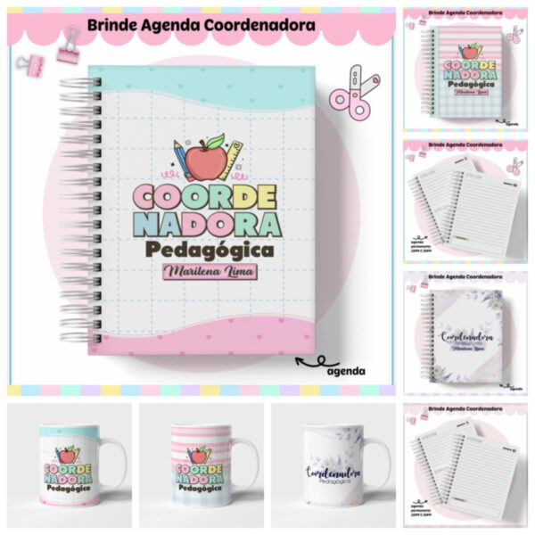 agenda coordenadora 2023 arquivo digital arte digital