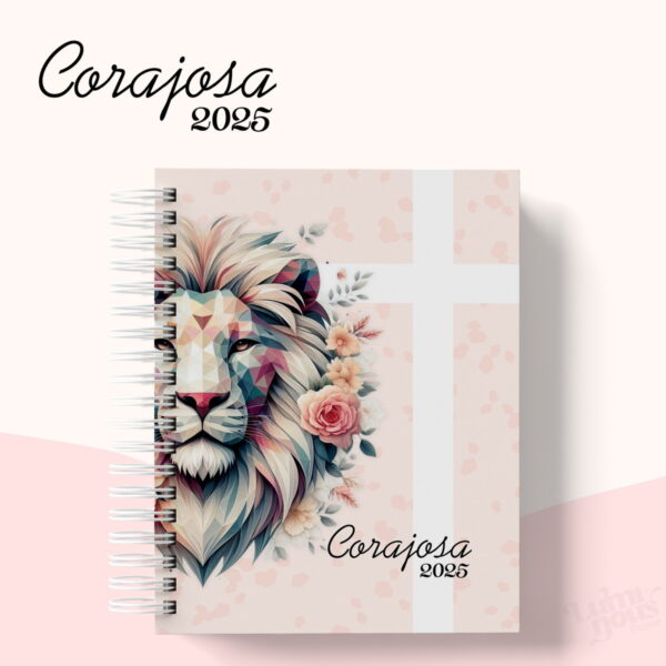 agenda crista feminina png e pdf scrapbook