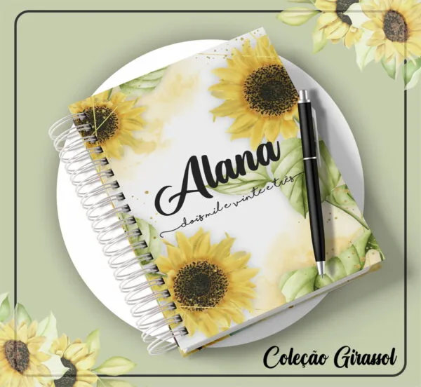 Agenda Datada 2023 Girassol - Arquivo Digital