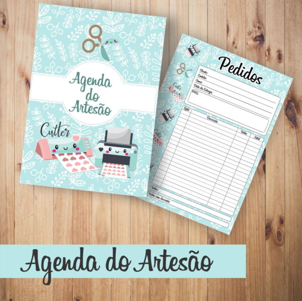 agenda do artesao scrapbook
