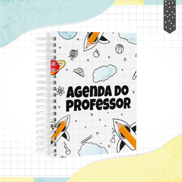 agenda do professor arquivo digital personalizacao