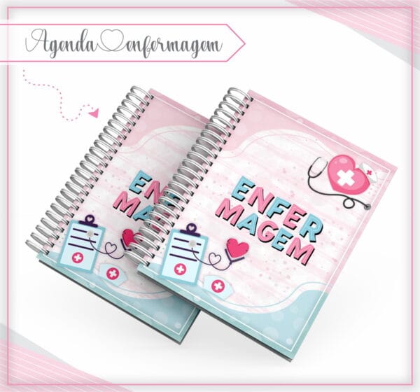 Agenda Enfermagem Rosa - Arquivo Digital - Imagem 3
