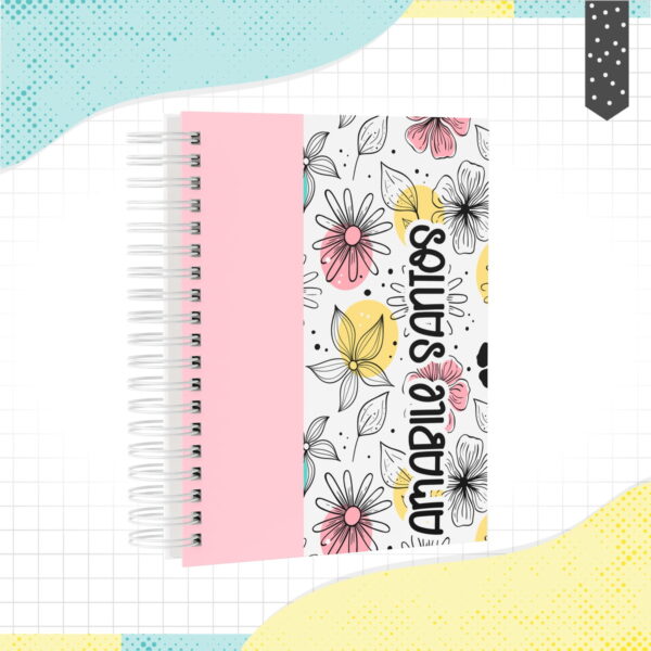 agenda escolar floral arquivo digital agenda escolar floral