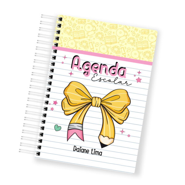 agenda escolar menina 2025 arquivos encadernacao agenda infantil