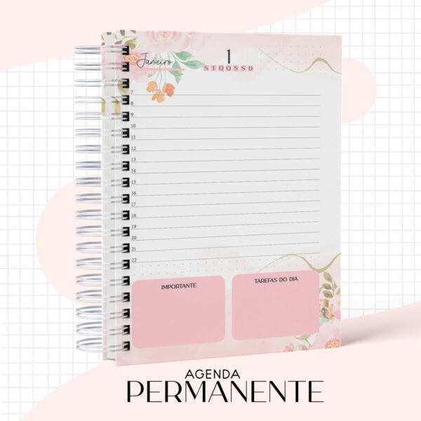 Agenda Feminina Contabilidade 2022 - Arquivo Digital - Imagem 4