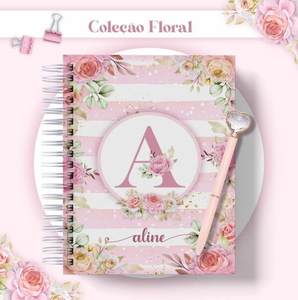 agenda floral rosa datada 2023 arquivo digital agenda floral rosa datada 2023 arquivo digital