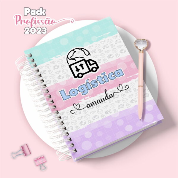 Agenda Logística Feminina - Arquivo Digital - Imagem 2