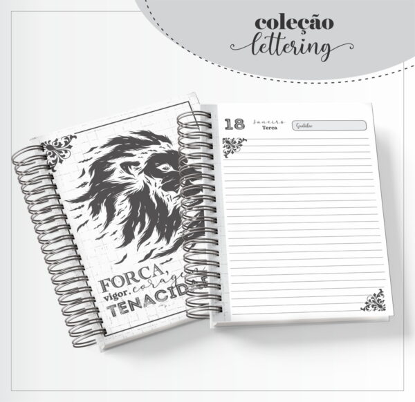 agenda masculina forca arquivo digital papel e scrapbook