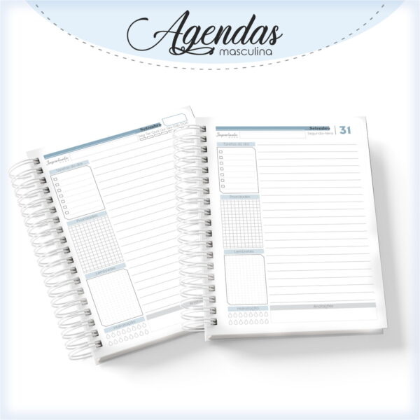 Agenda Masculina Gratidão - Arquivo Digital - Imagem 2