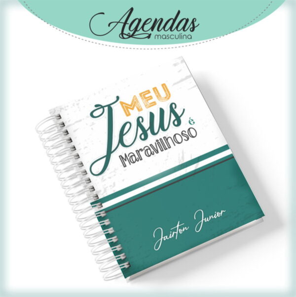 agenda masculina meu jesus e maravilhoso arquivo digital agenda