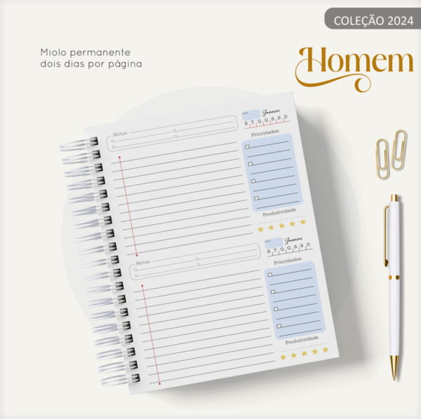 Agenda Masculina Póa Cruz - Arquivo Digital - Imagem 3