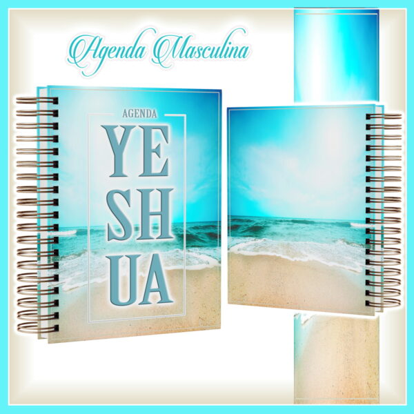 agenda masculina yeshua praia arquivo digital agenda para planejamento