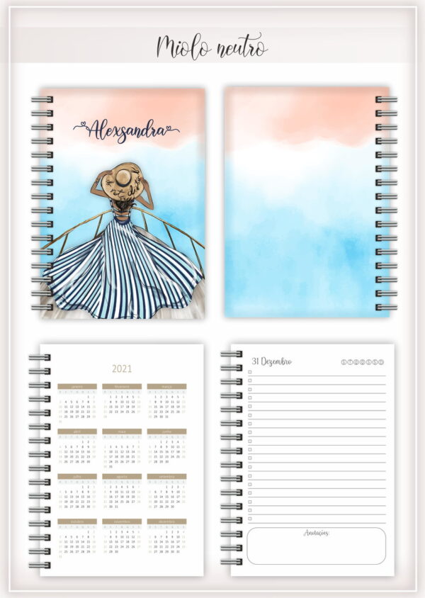 Agenda Miolo Neutro - Arquivo Digital