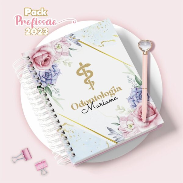 Agenda Odontologia Feminina Profissões - Arquivo Digital - Imagem 2