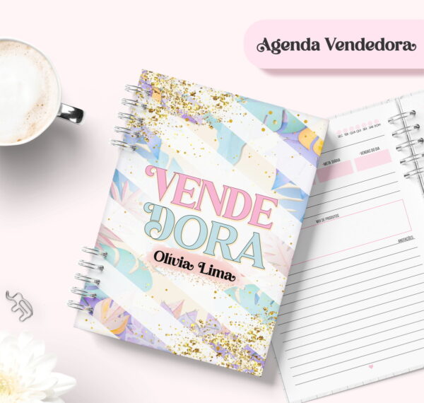 Agenda Permanente Datada Vendedora - Arquivo Digital - Imagem 2