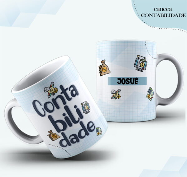 Agenda Profissão Contabilidade Masculino - Arquivo Digital - Imagem 3