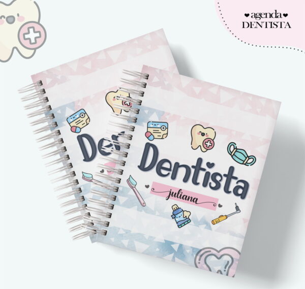 agenda profissao dentista arquivo digital papelaria