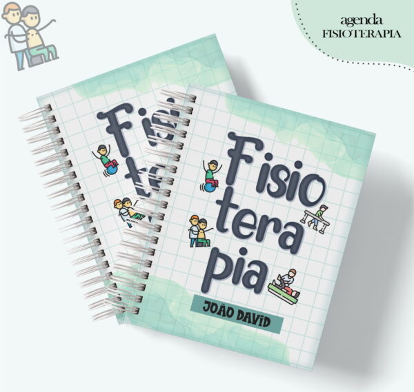 Agenda Profissão Fisioterapia Masculino - Arquivo Digital