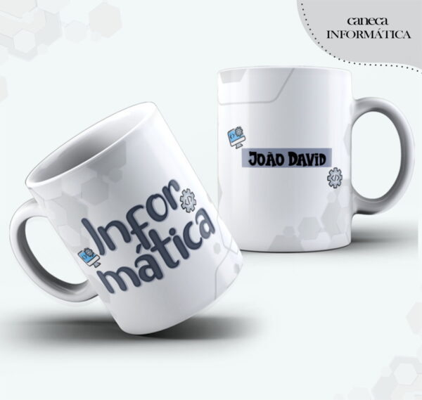 Agenda Profissão Informática Masculino- Arquivo Digital - Imagem 3