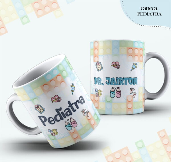 Agenda Profissão Pediatra Masculino - Arquivo Digital