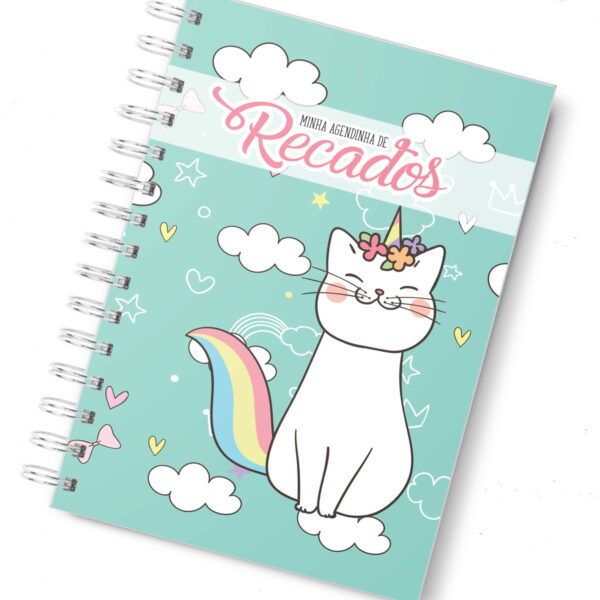 agenda recados escolar infantil personalizacao