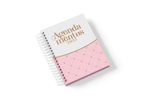 agendamento datado 2025 papelaria personalizada