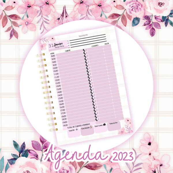 Agendamento Manicure Datada 2023 - Arquivo Digital - Imagem 4