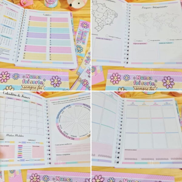 Agendas Candy Lettering 2023 - Arquivo Digital - Imagem 4