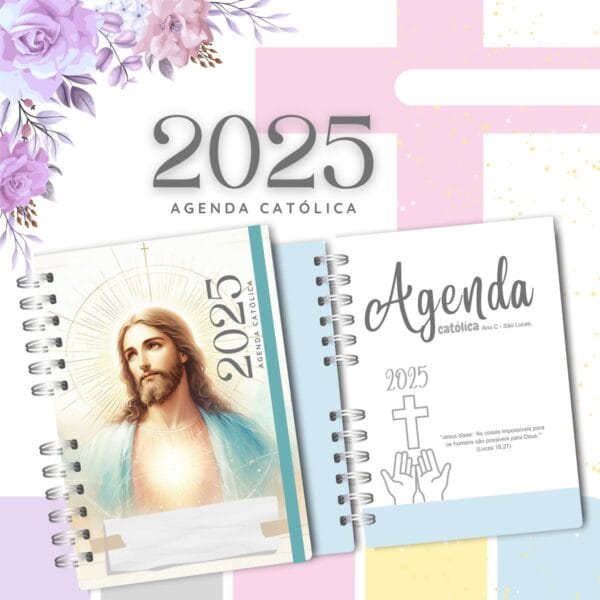 Agendas Católicas 2025 - Encadernação